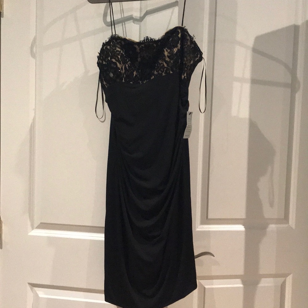 Black cocktail dress/wedding guest dress